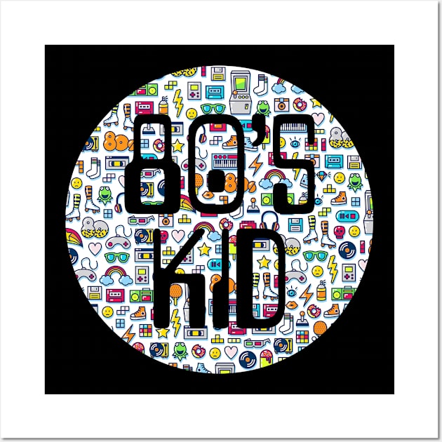 80's Kid Wall Art by MulletHappens